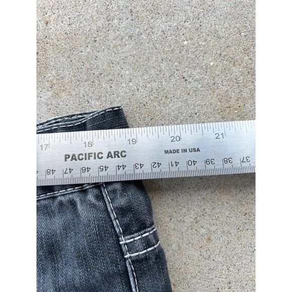 Vintage Old Skool Baggy Hip Hop Skater Denim Jeans Size 38 A3 - Picture 5 of 7